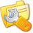 Folder Yellow Settings 1 Icon